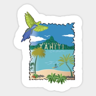 Tahiti Sticker